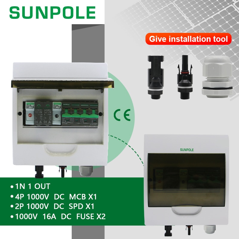 SUNPOLE-1000V, 1 Է, 1 , 1 Ʈ, ¾籤 , ¾  ձ ,  